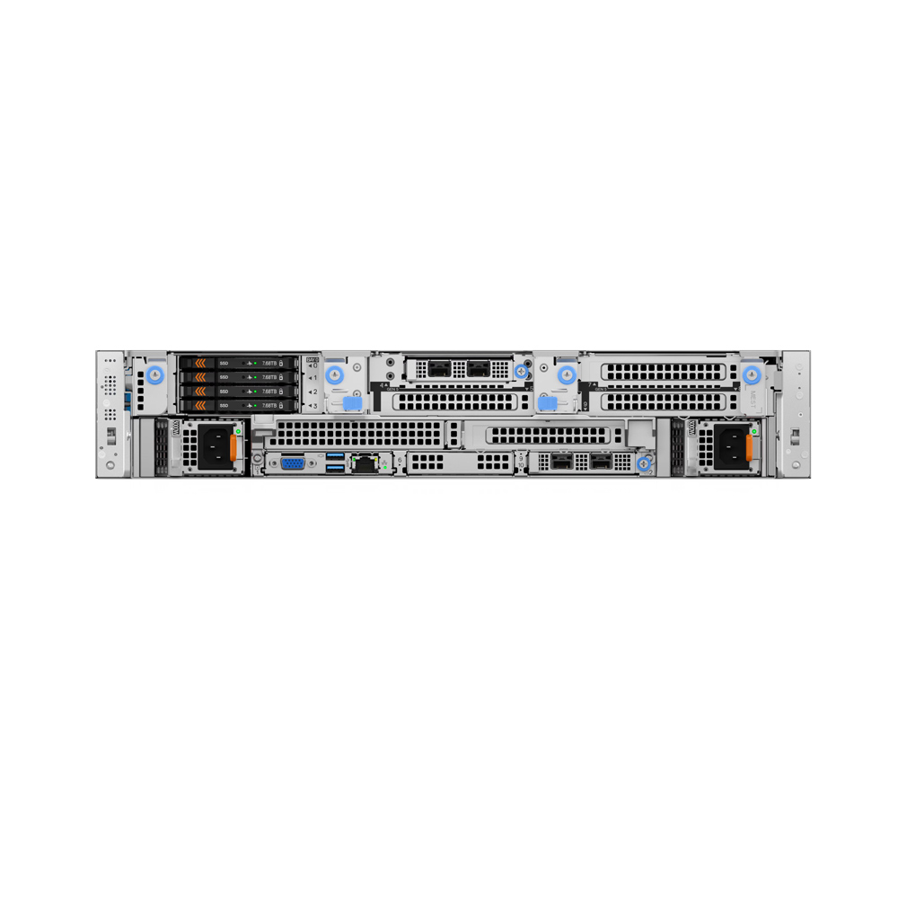 Máy chủ Dell PowerEdge R570 (Intel Xeon 6511P/ 16GB RDIMM/ 4TB HDD/ 2x800W) - Ảnh 4