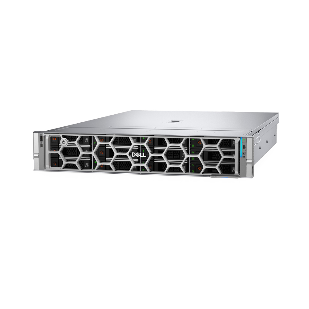 Máy chủ Dell PowerEdge R570 (Intel Xeon 6511P/ 16GB RDIMM/ 4TB HDD/ 2x800W) - Ảnh 2
