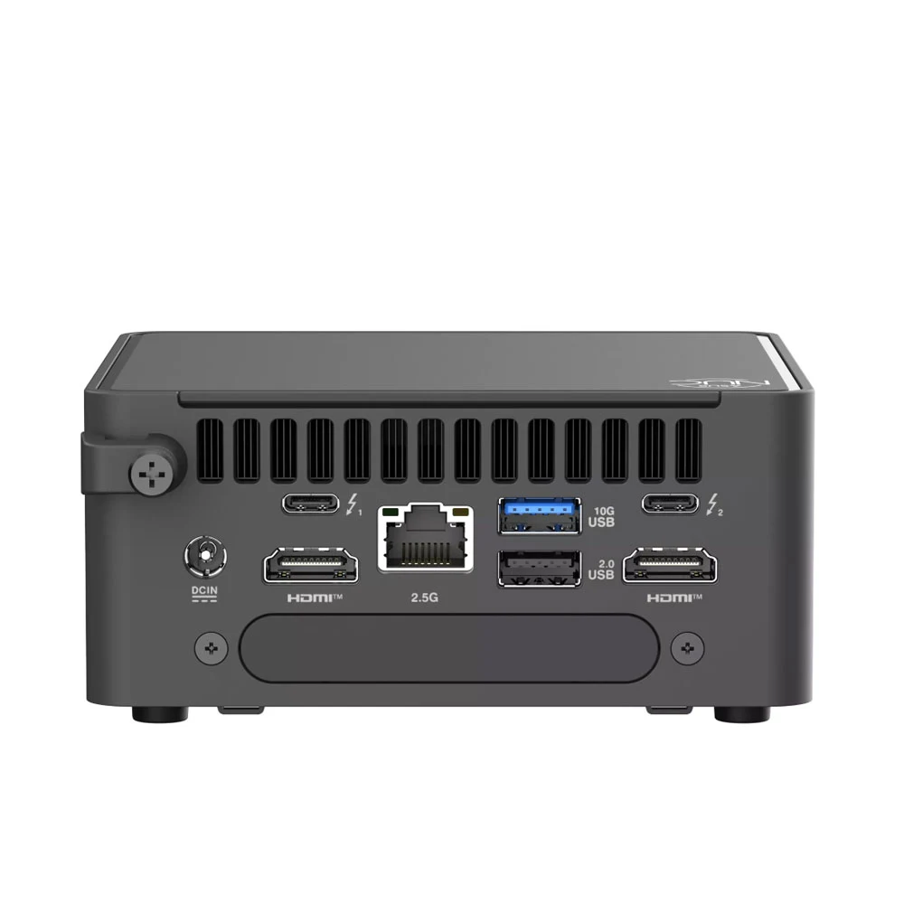 PC Mini Asus NUC 15 PRO Tall - RNUC15CRHU500000I (U5-225H/ 2x DDR5-6400/ 2x NVMe, SATA/ 2x HDMI/ 2x Thunderbolt/ 3Y) - Ảnh 2